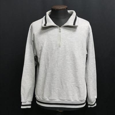 Coca Cola Clothes Rare Half-Zip Sweat Pullover Men M Gray(USED)