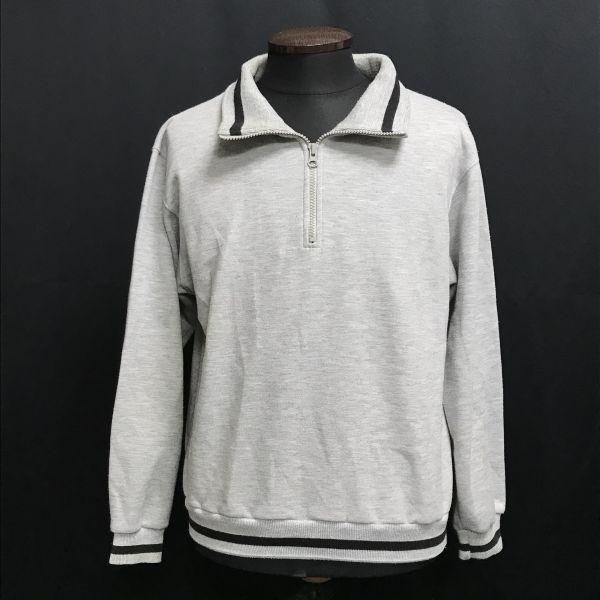

Coca Cola Clothes Rare Half-Zip Sweat Pullover Men M Gray