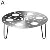 Multifunctional Steel Steaming Egg Rack Dumpling Steamer Accessory Steaming Cooking For Kitchen I5S3