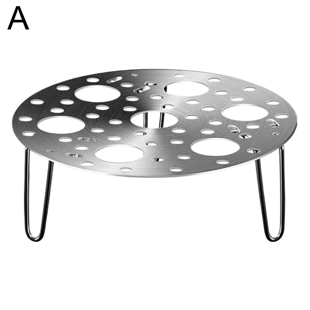 Multifunctional Steel Steaming Egg Rack Dumpling Steamer Accessory Steaming Cooking For Kitchen I5S3