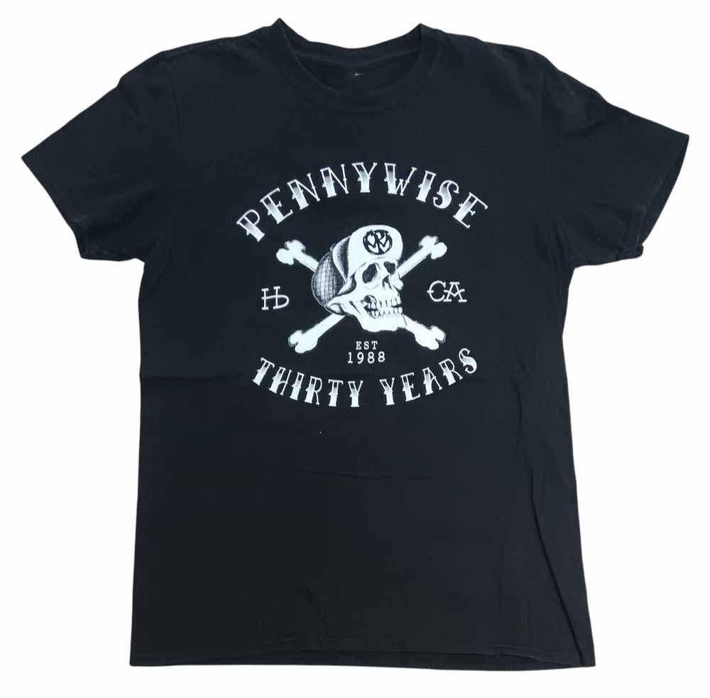 Pennywise Band Thirty Years Shirt Black Unisex S-5XL EM0860 Unisex T-Shirt S