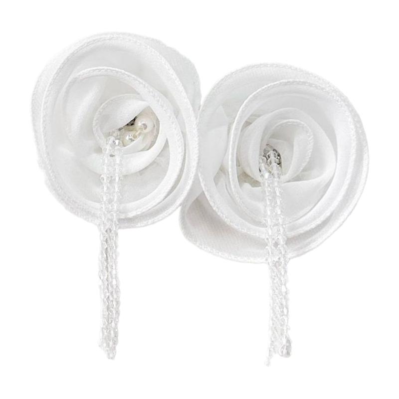 

Eye-Catching Sequins Flower Applique for Clothes Hat Sewing Patches DIY Scarf Wedding Dress Decors Accessories белый