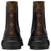 Squad Cow Leather Short Chelsea Boots Women's Black 1AICWP