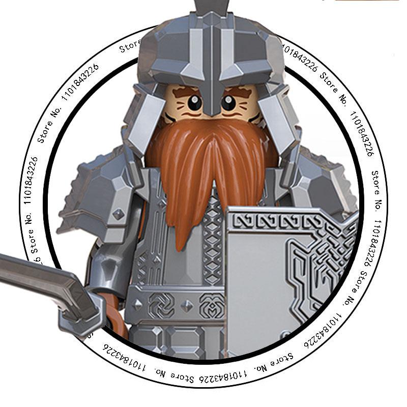 2025 First Release The Lord of the Rings PG8150 Building Block Action Mini Action Figure Halloween Christmas Gifts for Kids
