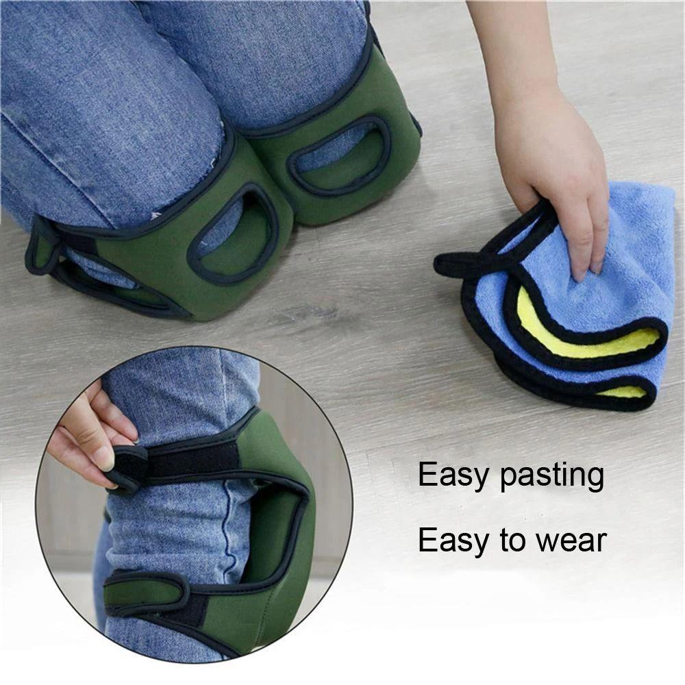 1Pair Elastic Garden Knee Pads Anti Slip Kneeling Cushion Knee Protection  Scrubbing Floor
