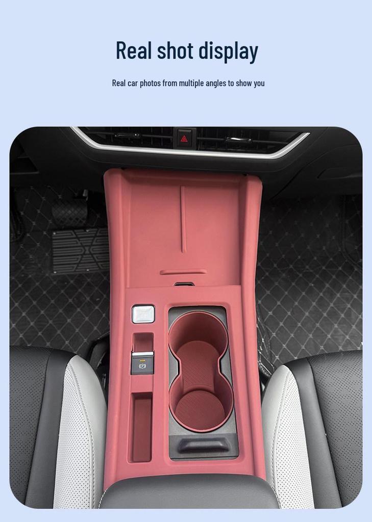Jetta VS8 Center Console Silicone Protective Pad & Wireless Charging Mat