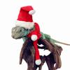Headwear Holiday Costume Poultry Lizard Guinea Pig Pet Hat Merry Christmas Santa Claus Animal Scarf