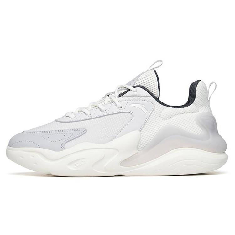 ANTA Chao Bai 3.0 Low  White Grey  Men s 112238840-4 EU 41