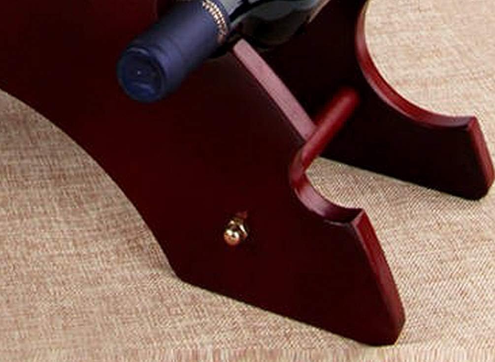 Anberotta Wooden Wine Rack, Wine Holder, Storage, Wine and Champagne Bottle Storage, Wood Case, Stand, Interior Decor, N-W085