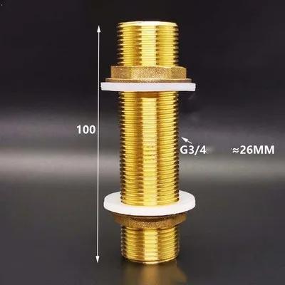 Various 1/2" 3/4" 1" BSP Male Brass Water Tank Bulkhead Pipe Fitting Connector Coupler Adapter Home Garden Hole Drainer