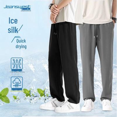 Jeanswest Men's Summer Ice Silk Casual Pants
