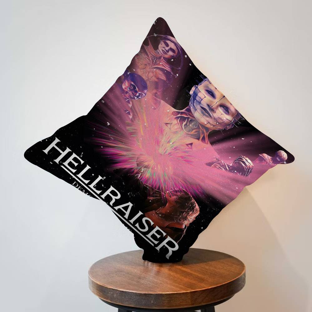 Classic H-Hellraiser Movie Cushion Cover Decorative Pillow Sofa Home Decor Case Pillow Cases