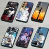 O-Okkotsu YutaS Phone Case For Samsung S 25,24,23,22,30,21,10,9,Ultra,Plus,Lite,FE,4,5G Black Soft Case
