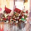 Hanging Christmas Sock Three-dimensional Christmas Decoration Elk Candy Bag  Home Party