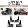 Car Fender Flares Mud Sludge Splash Guards for BMW X5 E70 2008 -2016 2009 2010 2011 2012 2013 2014  Mud Flaps Mudguards Mudflaps