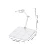 1Set Fire Effect Action Figure Stand Clear Plastic Holder Stable Portable Desktop Rack Flexible Support Frame for Display