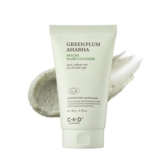 CKD Green Plum AHA BHA Mochi Mask Cleanser 150ml