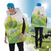 Melkpak cosplay kostuum, volwassenen