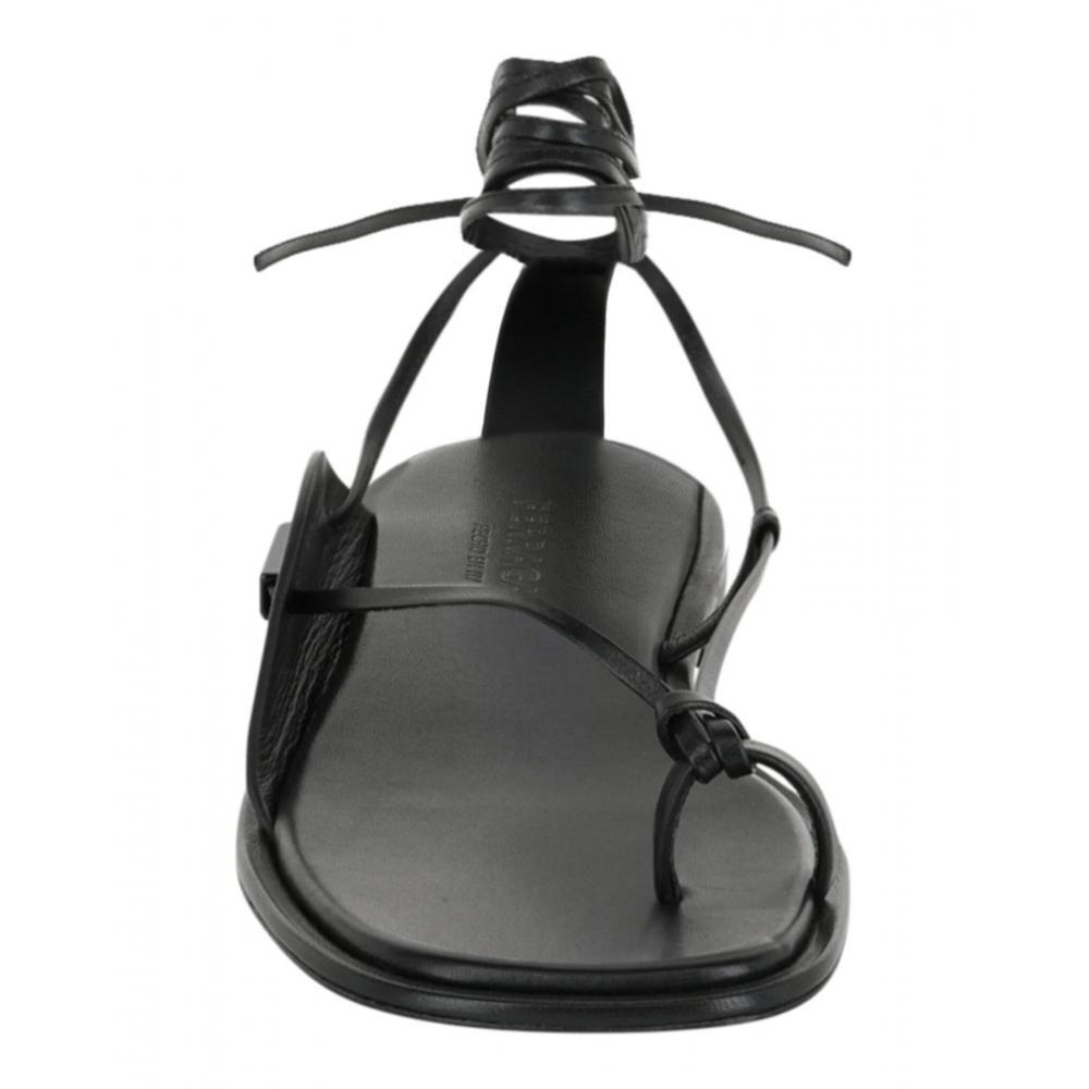 Salvatore Ferragamo Golia Ankle Strap Sandals Black