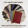 Pre-dyed Small Fabric Scraps for Doll Clothes and Patchwork Quilts with Needle by Hai Leide Zhu