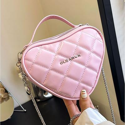 Love Bag New Fashion Chain Single Shoulder Crossbody Small Bag Portable Mouth Red Envelope