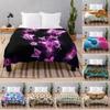 Schmetterlingsdecke Schöne Schmetterlings-Kuscheldecke Ultraweiche Decken Leicht Gemütlich für Bett Couch Sofa Queen King Twin Größe