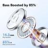Wireless Earbuds Bluetooth 5.4 Headphones 60hrs Playtime Sports Headphones Earhook Deep Bass IPX7 Waterproof Over-Ear Earphone for Android iOS Workout