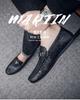 One-pedal Doudou Shoes Men's Soft Soles 2025 Spring New Driving Foot Cover Casual Leather Shoes Men's Shoes