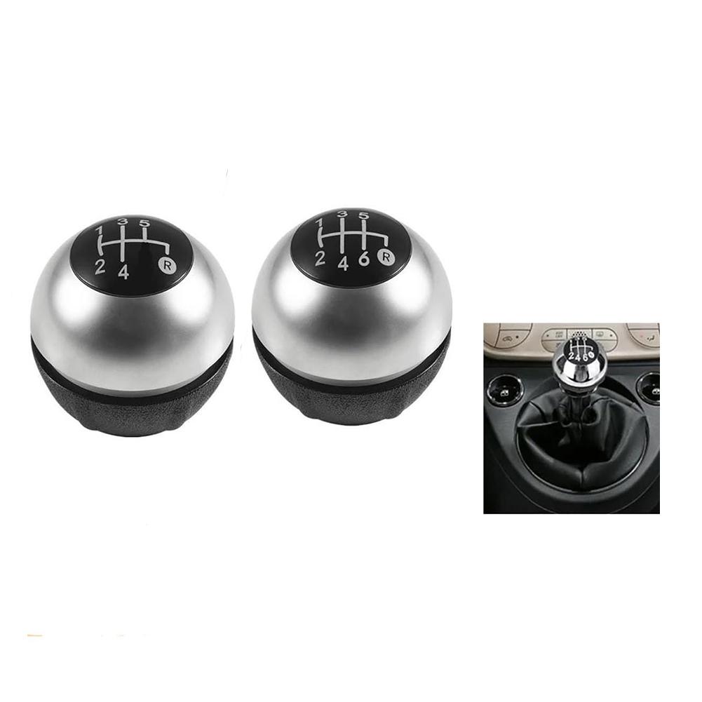 For Fiat 500 500C 2007 2018 Gear Protective Cover 5/6 Speed Shift Knob Grip Replacement for Interior Protection