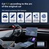 TPU Interior Protective Film For Tesla Model Y Juniper Juniper 2025 2026-UP Navigation Screen Anti-Scratch Sticker Accessories
