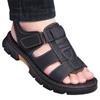 Men's New Beach Shoes, Cowhide Slippers, Outdoor Non Slip Thick Soled Leather Sandals, Summer 2025 Men's Sandals, Plus Size