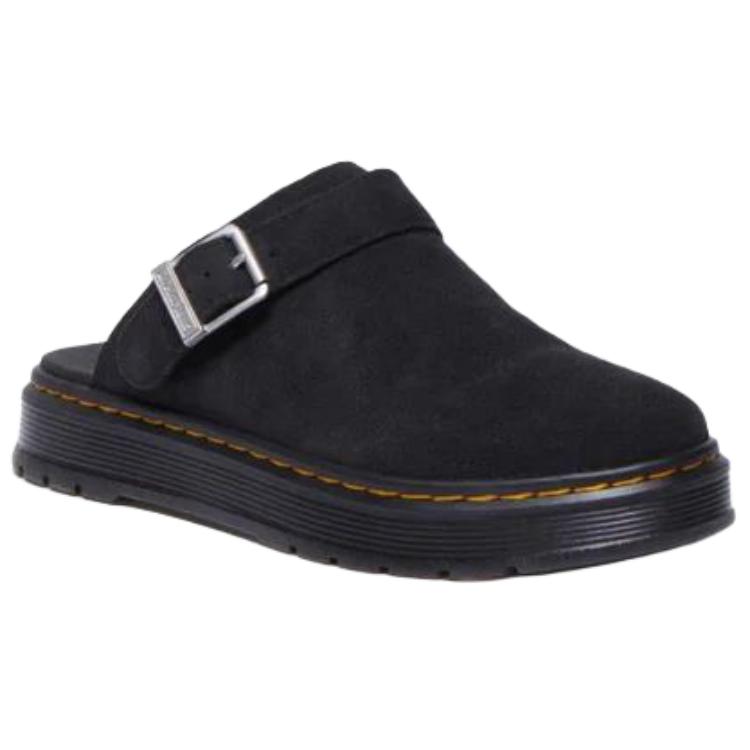 Dr. Martens Brookline Suede Mule Black Bronx Suede Unisex Sneakers 40666001