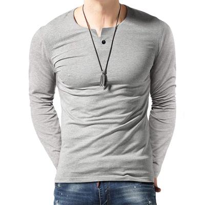 Abbigliamento da uomo, Magliette da uomo a maniche lunghe autunnali e invernali, Abbigliamento personalizzato di taglia grande.
