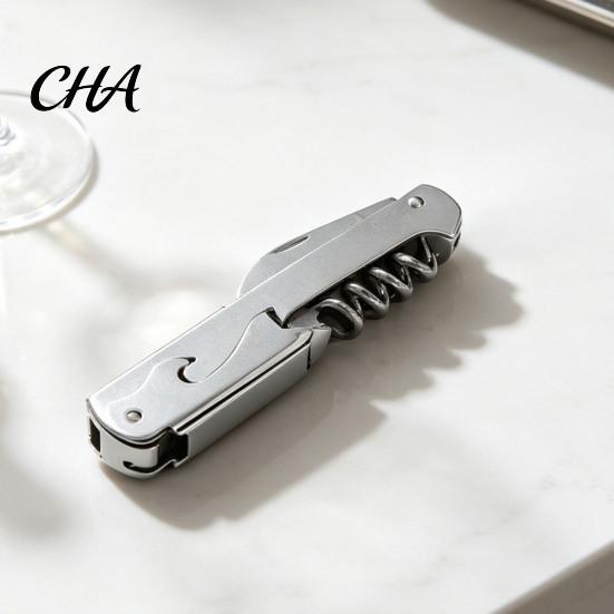 Beverage Opener for Beer 3-in-1 Wine And Corkscrew Bottle Opener, Compact Manual Wedding Gifts Groomsmen Tool, Multifunctional Home Kitchen Bar Travel