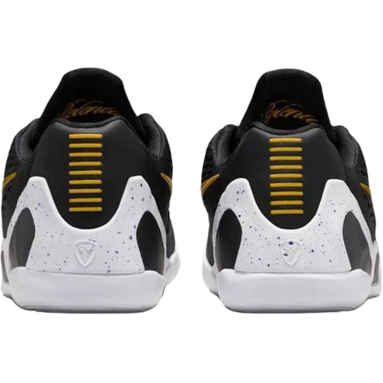 Nike Kobe 9 Em Low Tb Black University Gold White GS FV3607-003