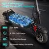 TOURSOR X7 Elektroroller 9000W Motor Faltbar 100 km/h Geschwindigkeit 70 km Reichweite 72V 40AH Akku 11-Zoll-Reifen für Erwachsene