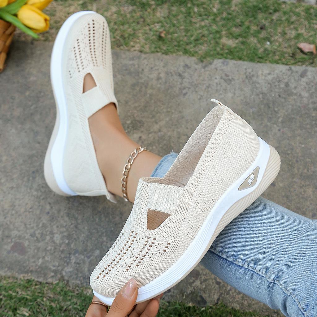 2025 nowe buty wiosenno-letnie, modne buty koreańskie, siateczka flyknit, męskie oddychające buty jednowarstwowe, uniwersalne sneakersy casualowe, buty damskie