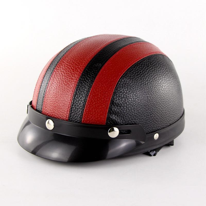 Women's Electric Vehicle Helmet Summer Sunscreen Four Seasons Universal Motorcycle Helmet Men's Half Helmet