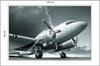 Photomural Propeller Airplane Washable Fleece 135x90