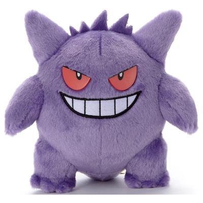 Takara Tomy Arts (TAKARATOMY A.R.T.S) Pokemon I Choose You! Gengar Plush Toy, Approximately 20cm Tall