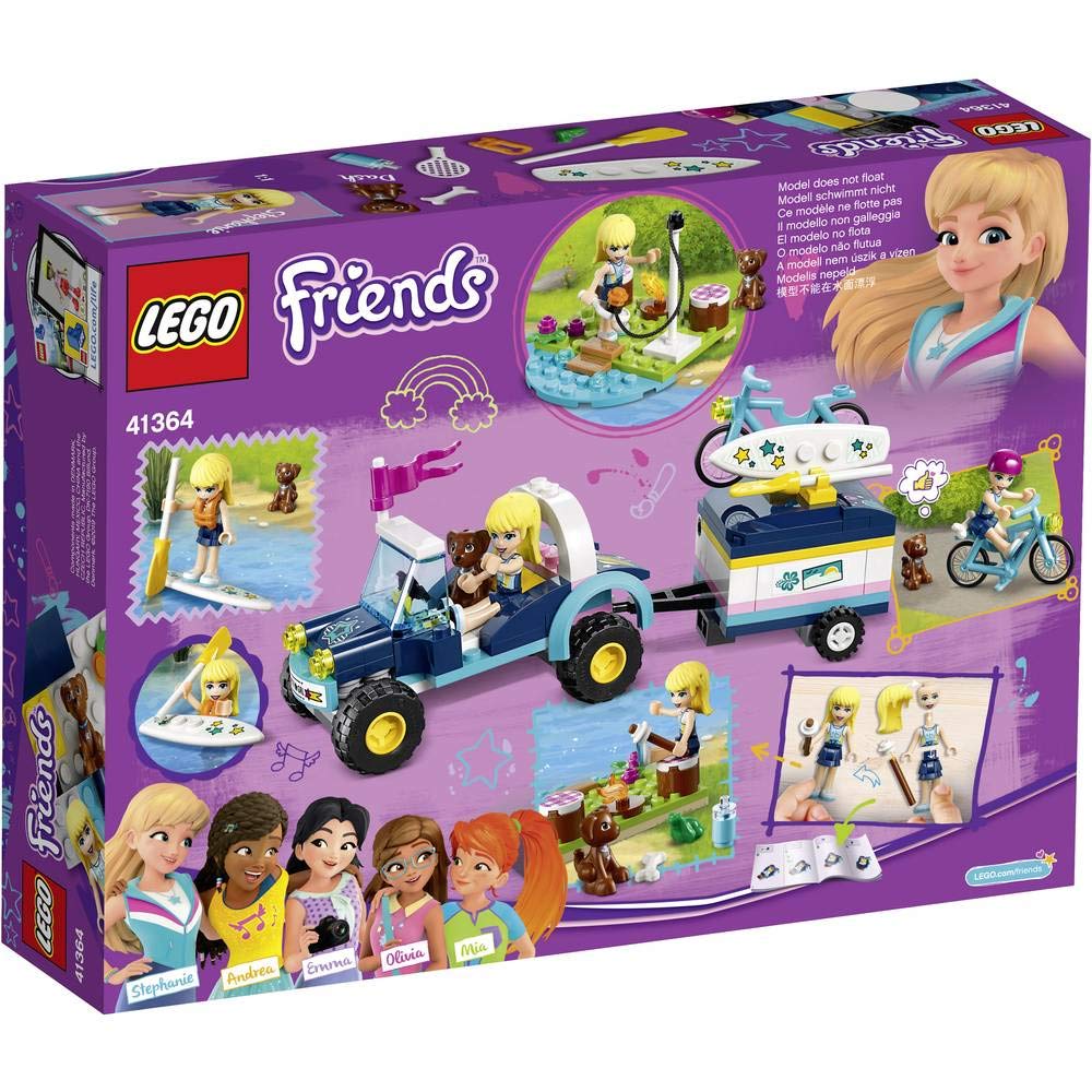LEGO Friends Stephanie's Open-Top Car 41364 Building Blocks Toy for Girls