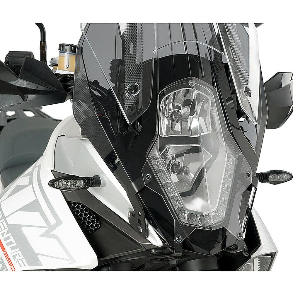 NEW For 1050 1190 Adventure ADV / R 1290 Super Adventure ADV / T Motorcycle CNC Acrylic Clear Headlight Protection Guard Cover