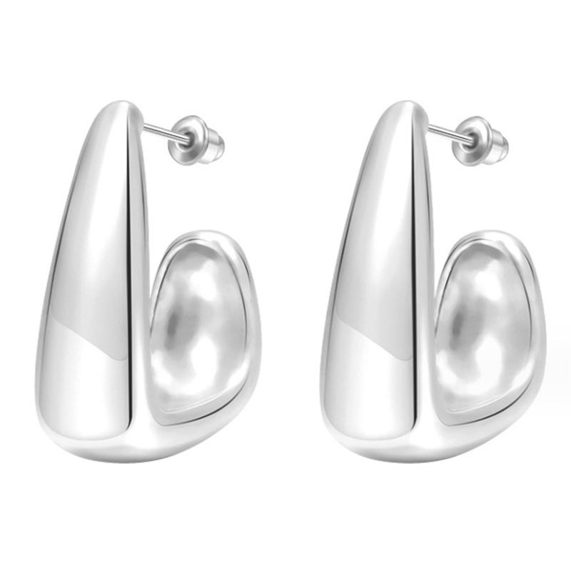 

Винтажные позолоченные массивные серьги-капли с куполом для женщин