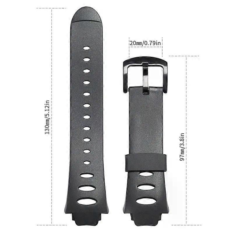 Rubber Strap Suitable for SUUNTO Observer SR X6HRM DEC19 P45 18Apr23 30AP0 Men S Sports Watch Wristband Accessories