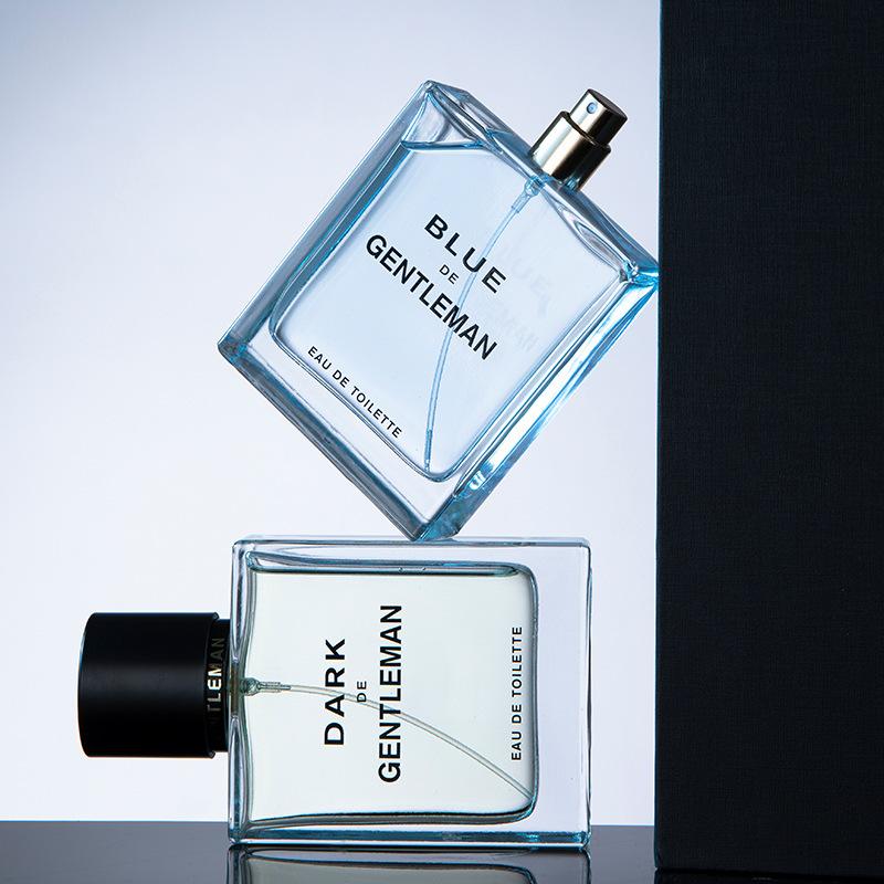 Source Men's Perfume 100ml Wood Fragrance European and American Fragrance Gentleman's Lasting Blue Men's Flavor