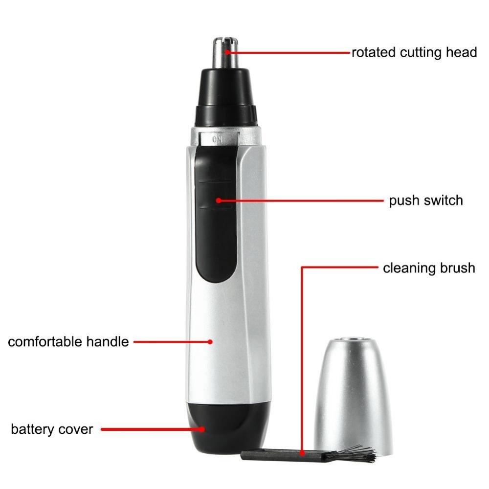 Electric Nose Ear Face Hair Removal Trimmer Shaver Clipper Cleaner Remover