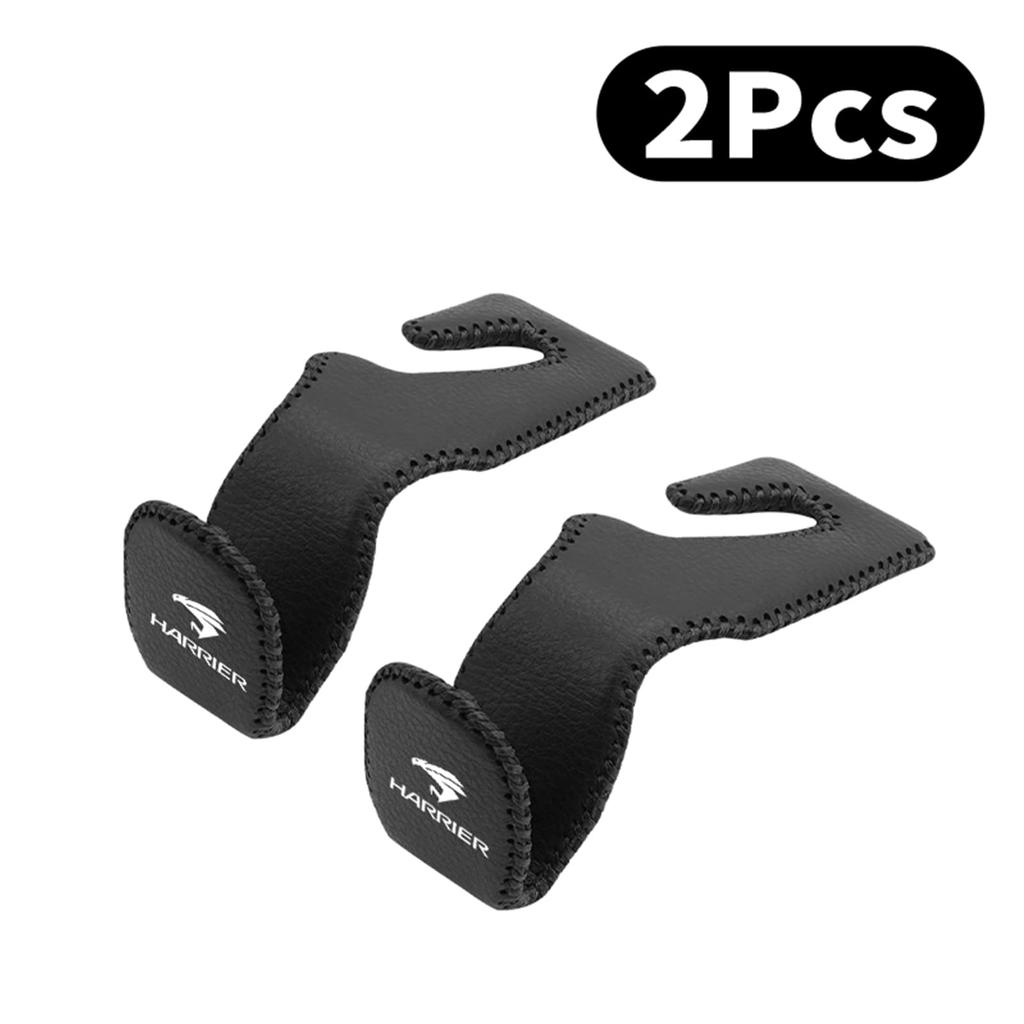 Hák do auta na opěrku hlavy Hák na sedadlo Hák pro uložení v autě Doplňky pro Harrier řady 60 řady 80 GR 2 kusy Hák na sedadlo do auta z pravé kůže Autodoplňky (Styl