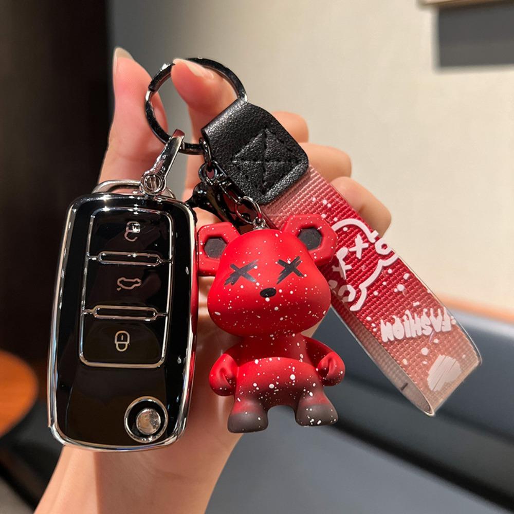 Durable for VW Key Holder for Golf Polo Passat Tiguan Lavida Bora Sagitar Troc Tuyue Lamando Protective Cover