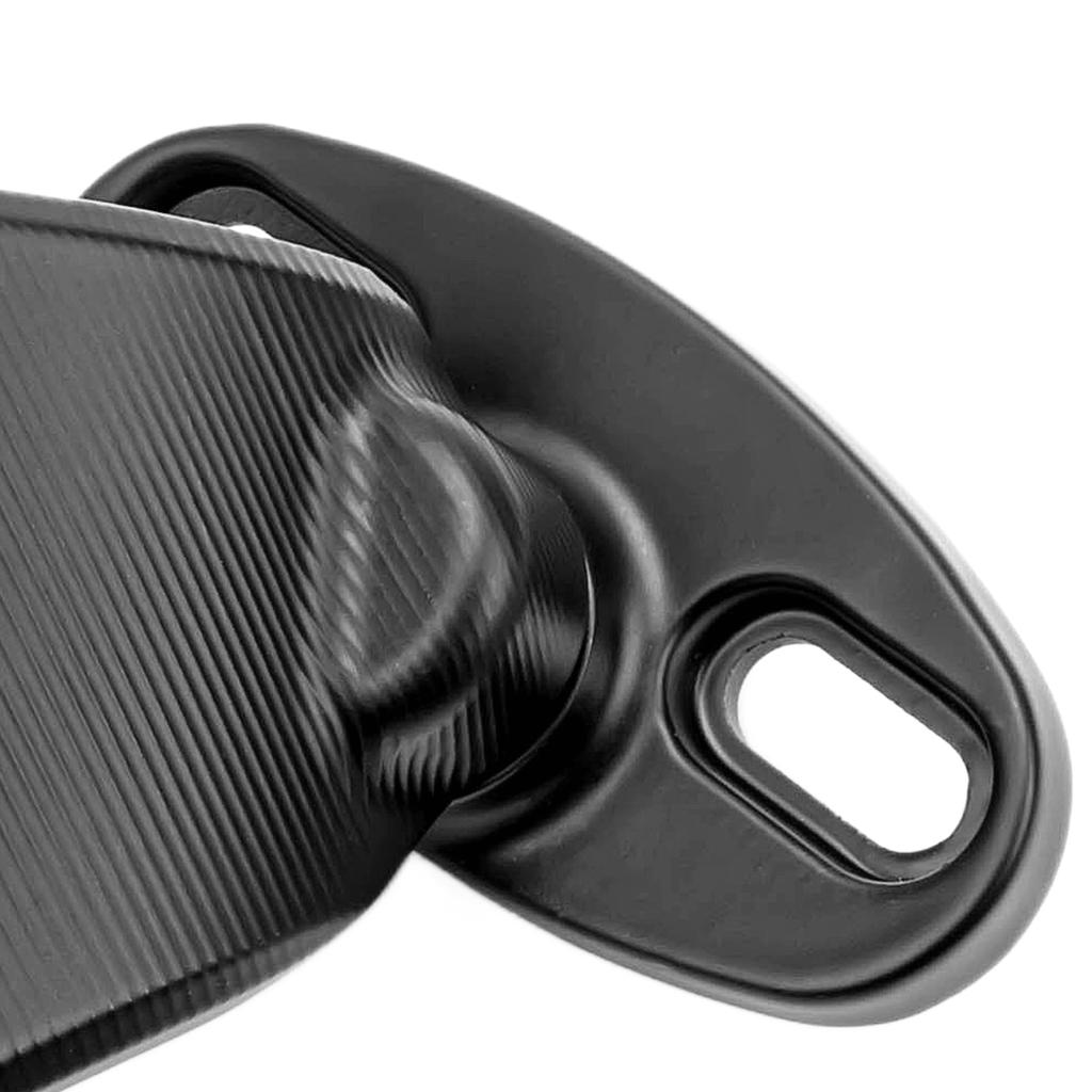 2pcs Motorcycle Rearview Mirror Adjustable Rotating Wind Wing Mirror Replacement for Ninja 250 300 H2 H4
