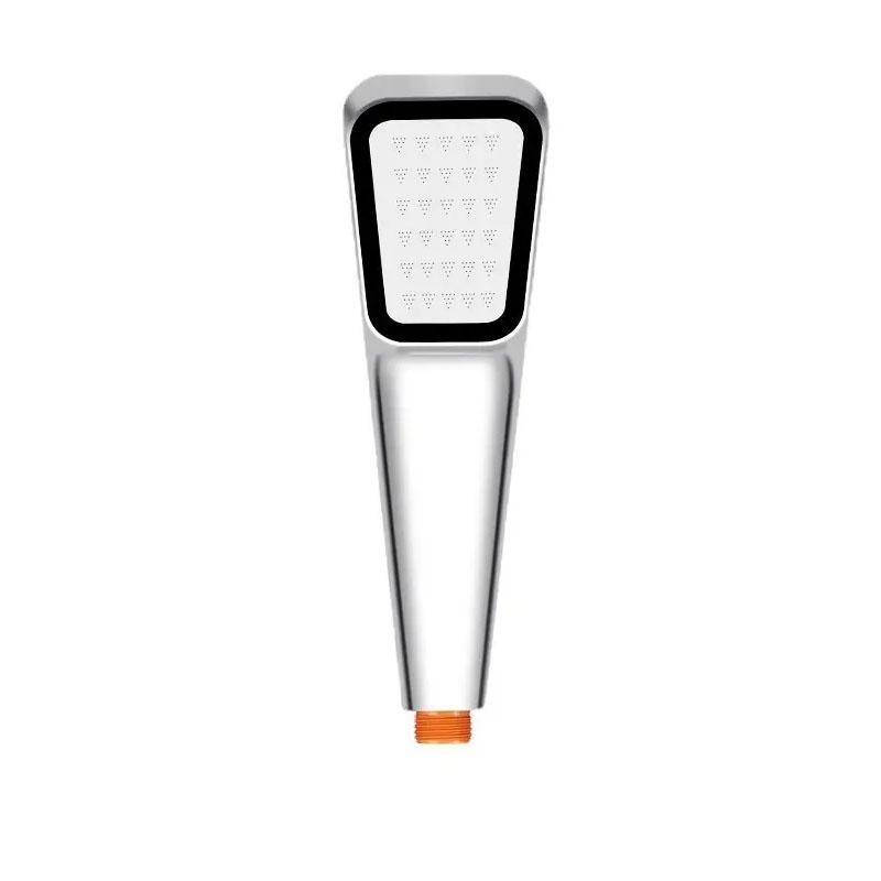 

Handheld Shower Head With Switch High Pressure Water Saving 300 holes Spa Shower-Head Spray Sprinkler Rainhead Bath Sprayer оранжевый